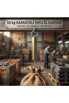 Büyük Yaylı Demir El Kantarı - 60 KG Kapasiteli - Mekanik El Terazisi