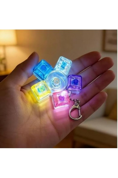 Mekanik Switch Klavye Stres Çarkı - Renkli Tuşlu Fidget Oyuncak