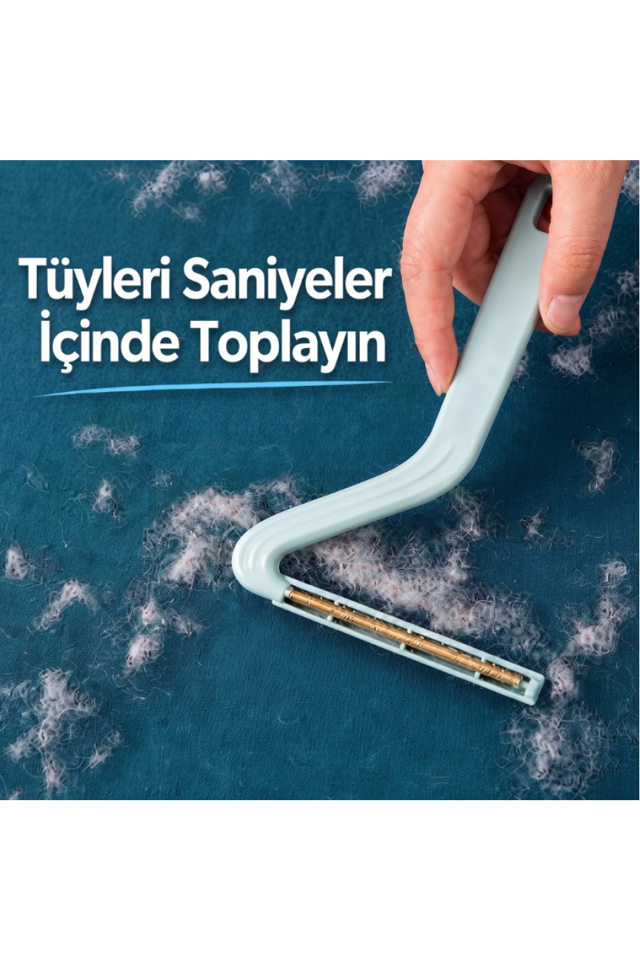 Tüy Tiftik Toplayıcı - Çift Taraflı - Asma Kancalı