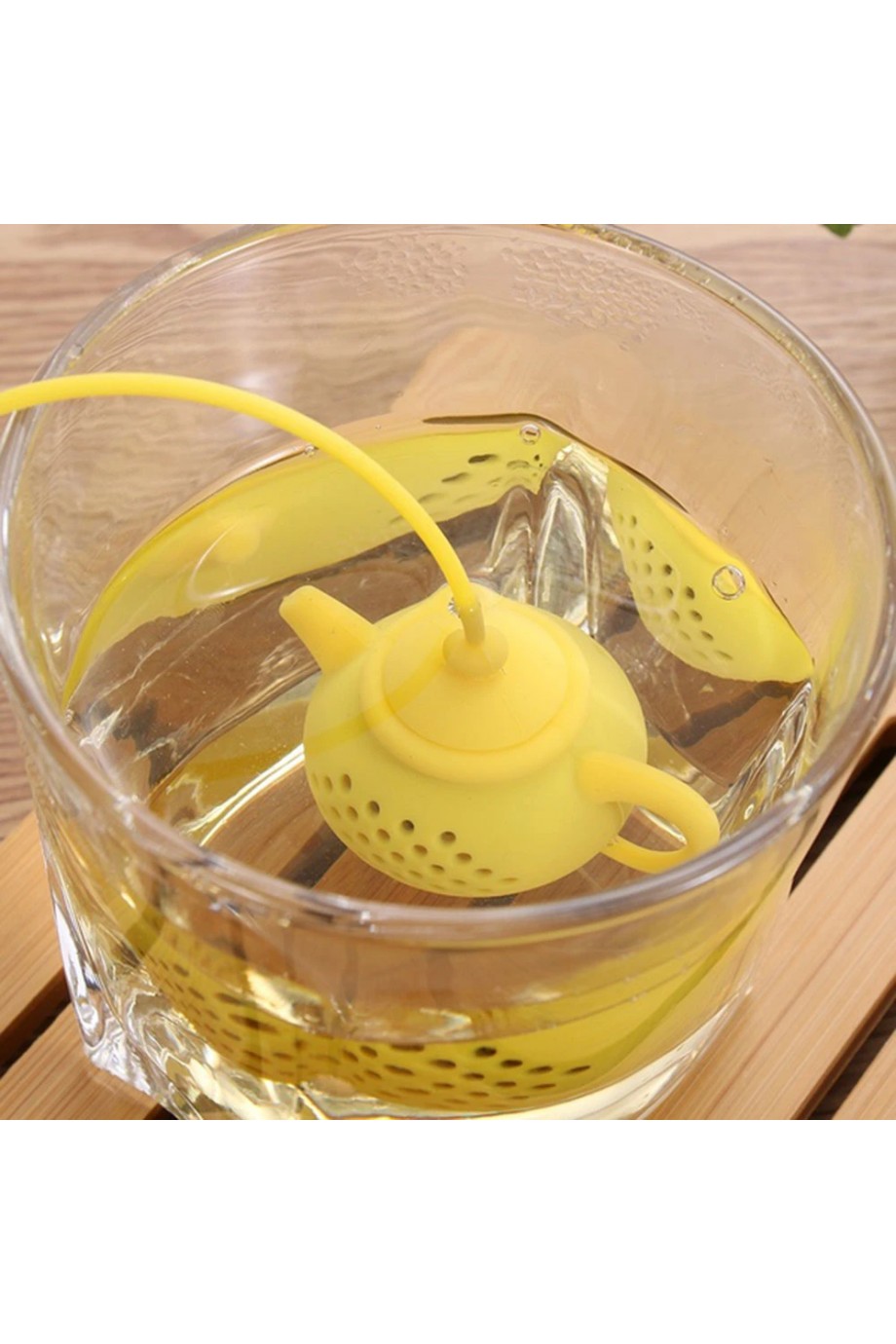 Çaydanlık Tasarımlı Çay Demleme Süzgeci Çaydanlık Tasarımlı Çay Demleme Süzgeci