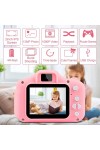 Mini Kamera Fotoğraf Makinesi Pembe
