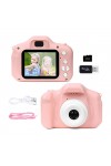 Mini Kamera Fotoğraf Makinesi Pembe