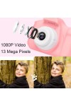 Mini Kamera Fotoğraf Makinesi Pembe