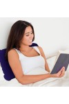 Şişme Kamp ve Yolculuk Yastığı - Ergonomik - Kadife Yüzey