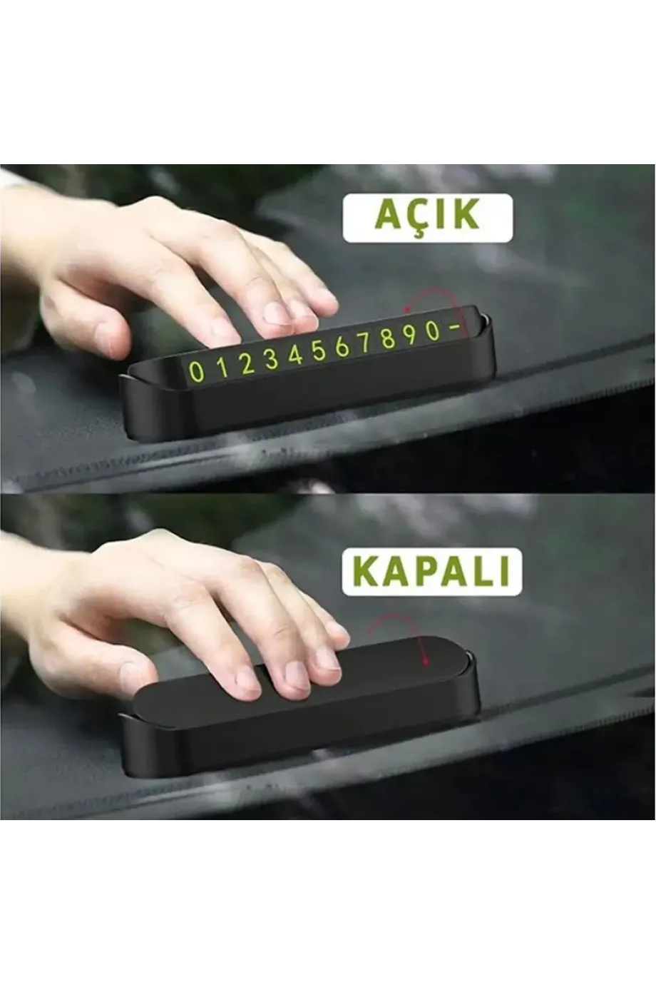 Araç Fosforlu Numaratör Aç-Kapa
