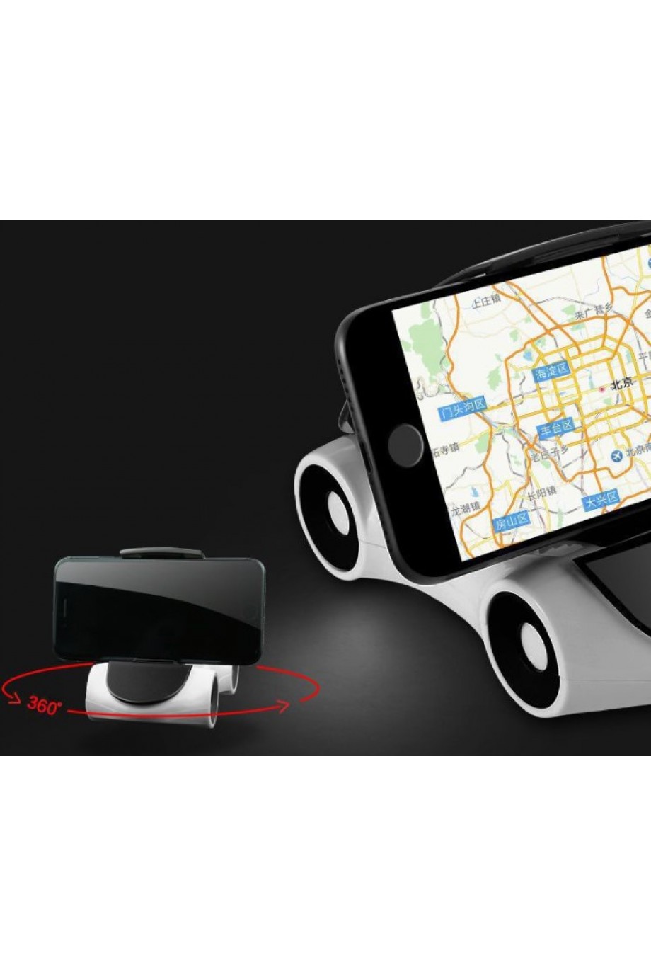 Araba Tasarımlı Araç İçi 360 Derece Telefon Tutucu Araba Tasarımlı Araç İçi 360 Derece Telefon Tutucu