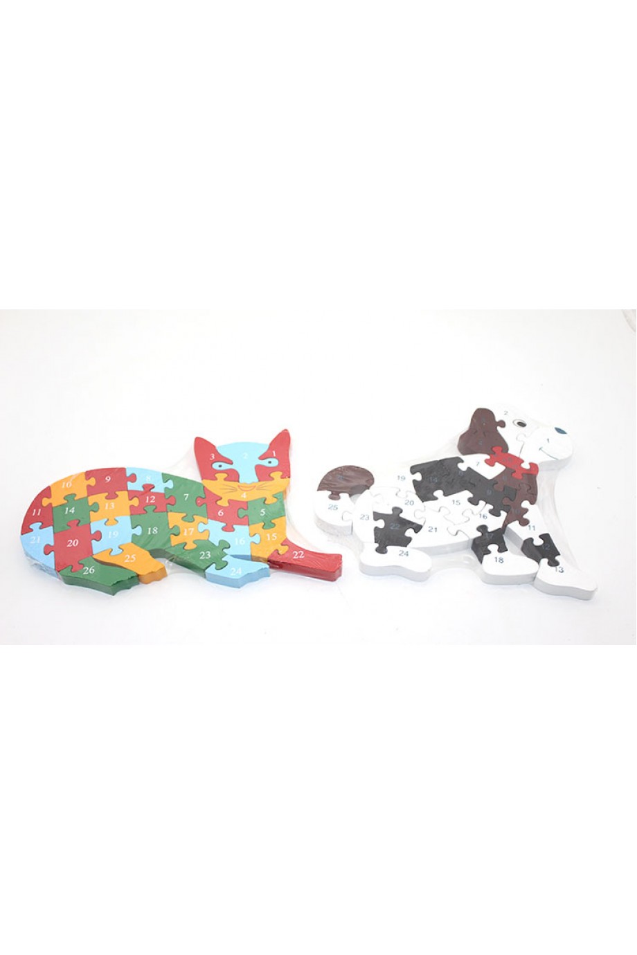 Ahşap Kedi - Köpek Yapboz Ahşap Kedi - Köpek Yapboz