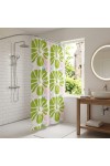 PVC Duş Perdesi - Çift Kanatlı - 12 Halkalı - 90x180 cm