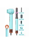 Sinbo Air Brush Saç Şekillendirme Cihazı - 5 Başlıklı - Mavi Renk