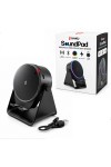 SoundPad Bluetooth Hoparlör - İndüksiyon Temas Özellikli - Telefon Standlı - Type-C Şarj - RGB Ambiyans Aydınlatma