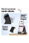 SoundPad Bluetooth Hoparlör - İndüksiyon Temas Özellikli - Telefon Standlı - Type-C Şarj - RGB Ambiyans Aydınlatma