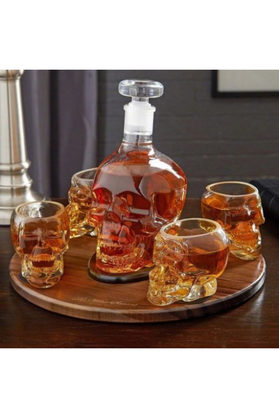 Crystal Head Kuru Kafa Cam Şişe 350 Ml Crystal Head Kuru Kafa Cam Şişe 350 Ml