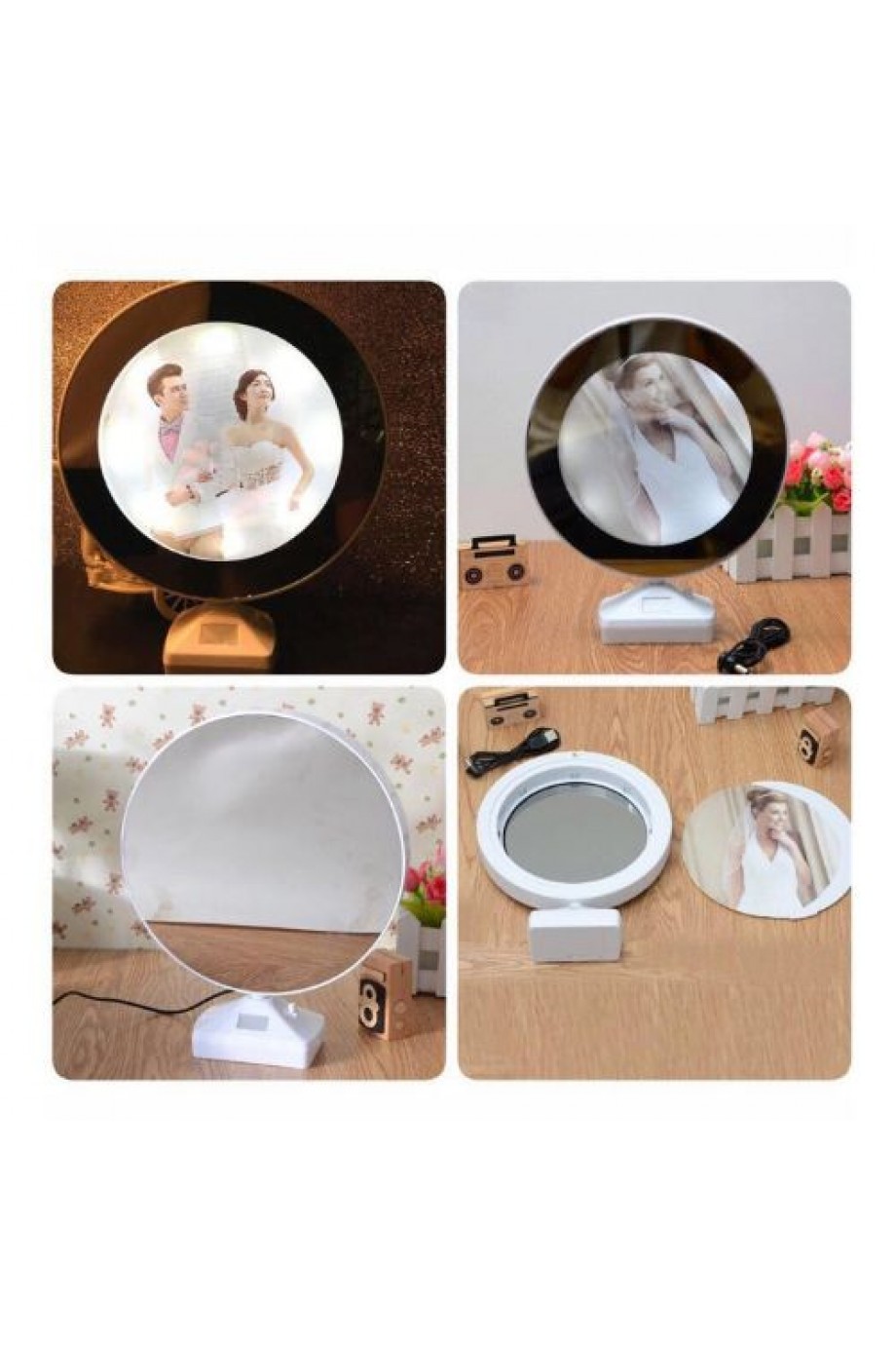 Led Işıklı Sihirli Ayna Çerçeve