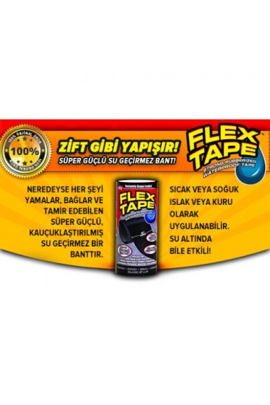 Suya Dayanıklı Bant Flex Tape