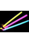Karanlıkta Parlayan Fosforlu Glow Stick Kalın 30 cm 1 Adet