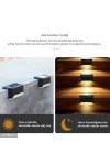 WaterProof Solar Merdiven Lambası 4 Adet WaterProof Solar Merdiven Lambası 4 Adet