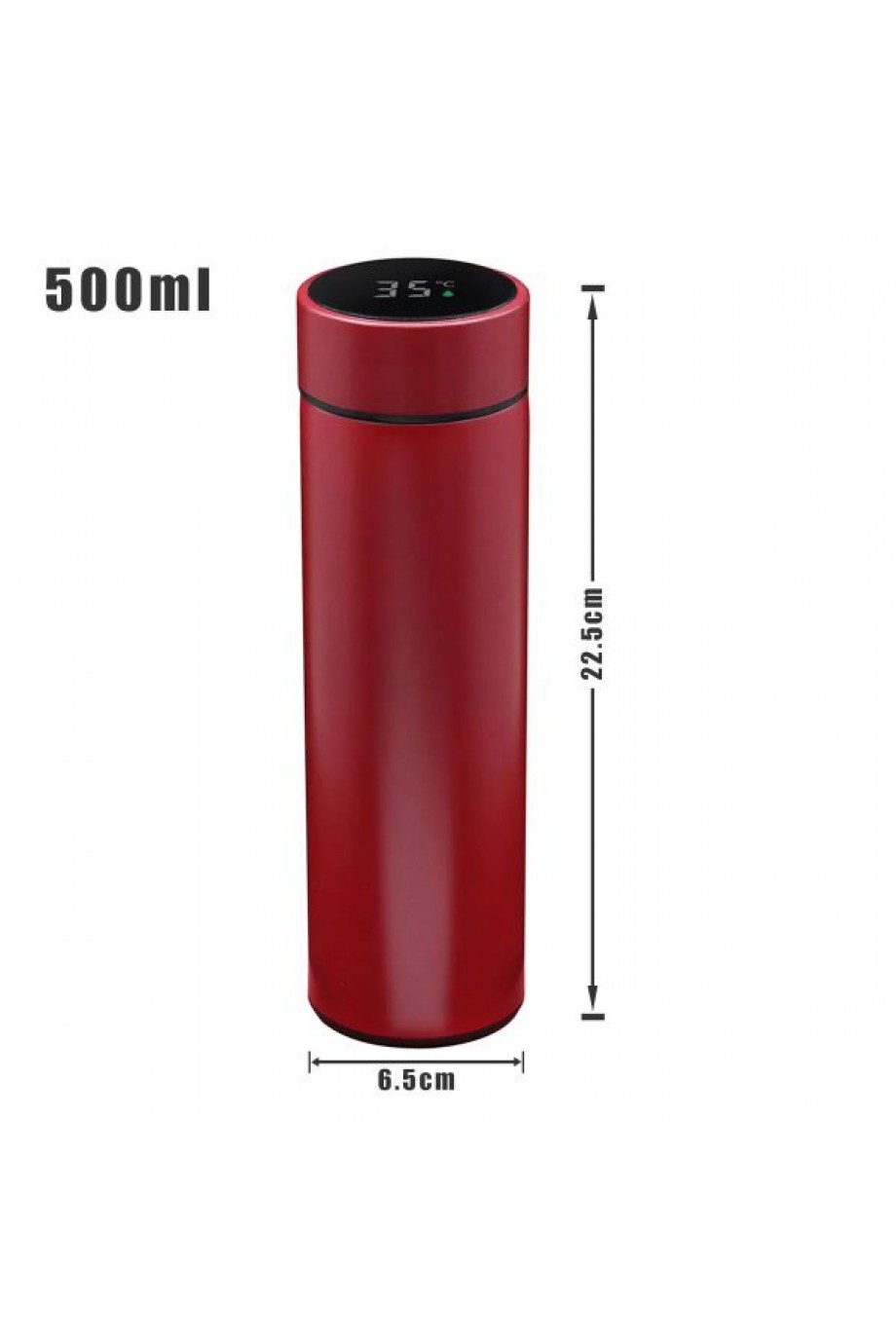 Sıcaklık Göstergeli Dijital Termos 500 ml