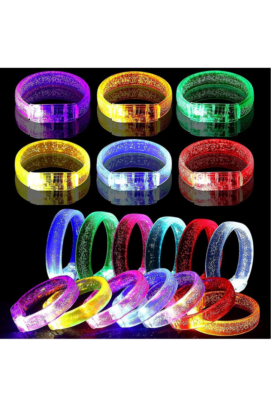 LED Işıklı Pilli Bileklik