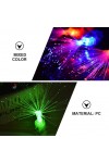 4'lü LED Işıklı Renkli Püskül