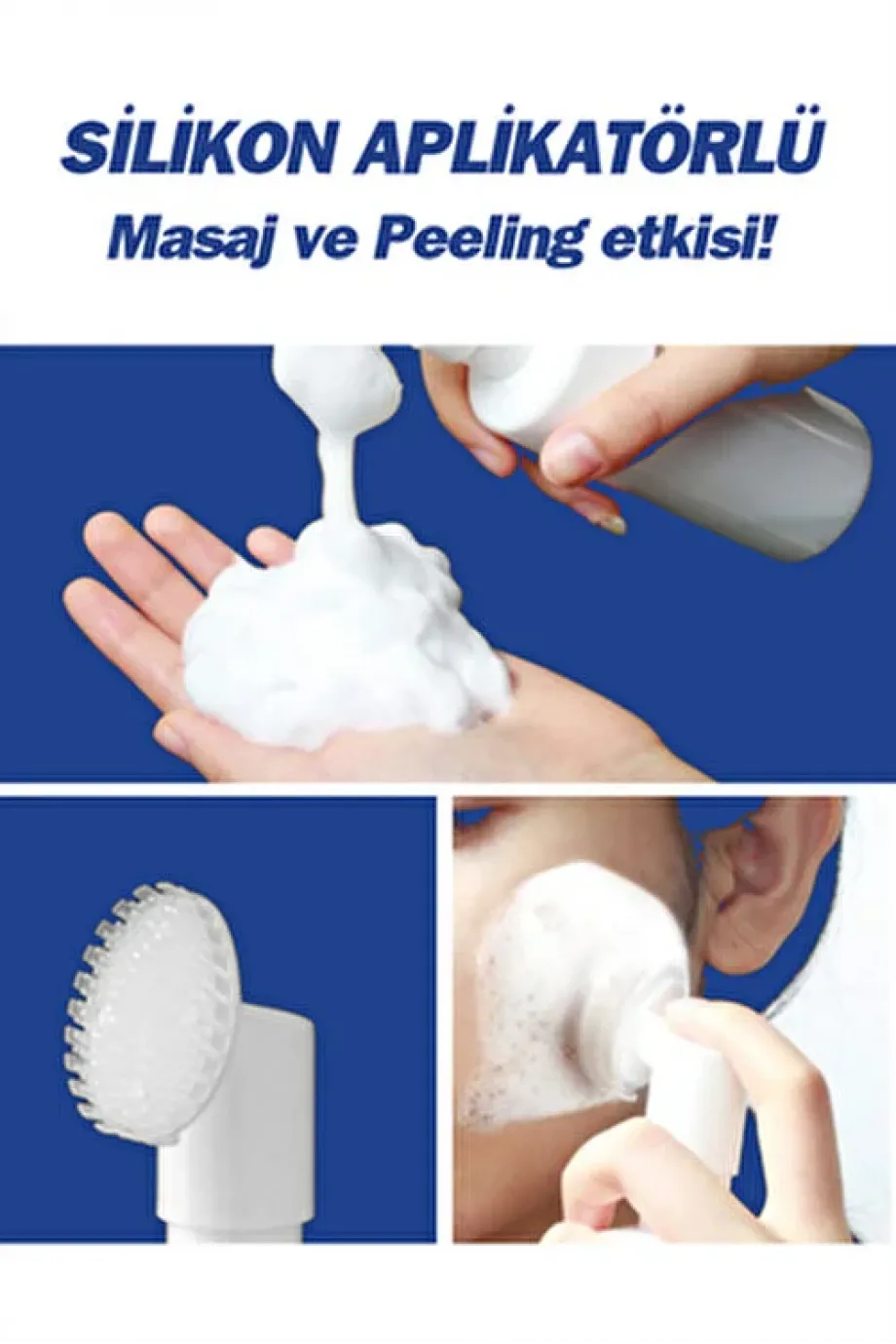 Yüz Temizleme Köpüğü Şişesi Yüz Temizleme Köpüğü Şişesi
