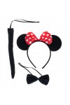 Minnie Mouse Taç Kuyruk Papyon Gösteri Seti