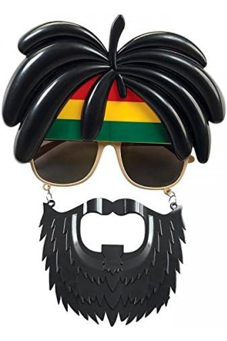 Rasta Peruklu Bob Marley Parti Gözlüğü