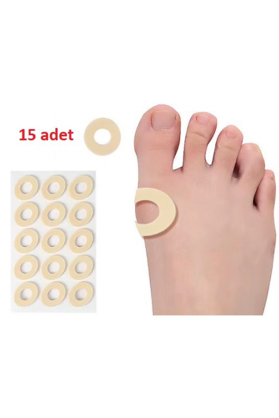 Ayak Nokta Pedi Sünger Yastık Ayak Nokta Pedi Sünger Yastık