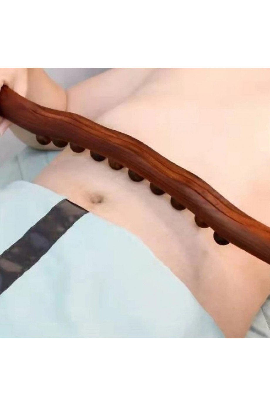 60 cm Doğal Ahşap Masaj Sopası