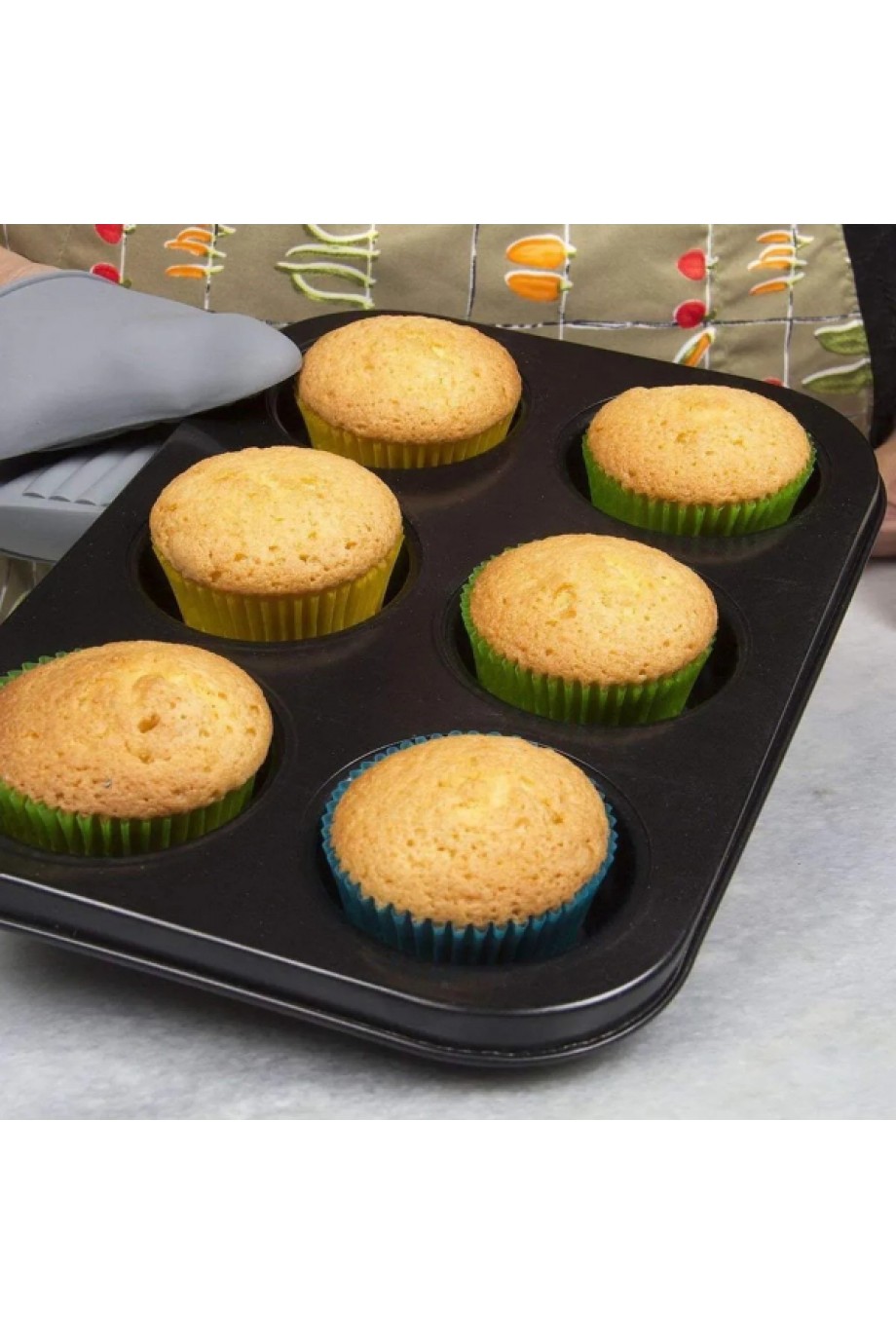 6'lı Muffin Kek Kalıbı