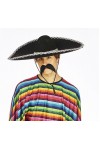 Sombrero Meksika Şapkası Gümüş Şeritli Yetişkin Boy