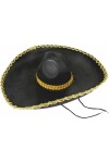 Sombrero Meksika Şapkası Altın Şeritli Yetişkin Boy Sombrero Meksika Şapkası Altın Şeritli Yetişkin Boy