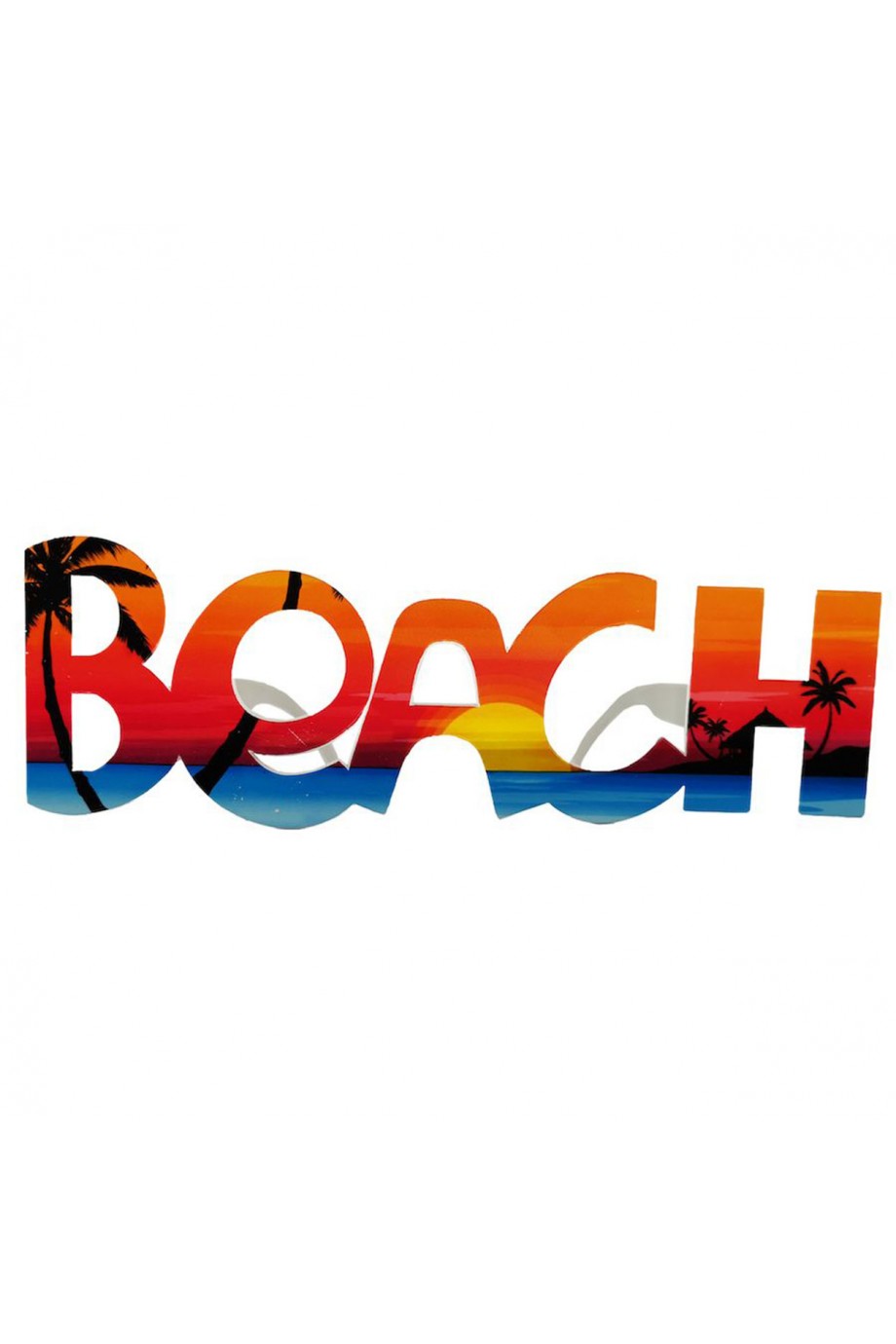 Beach Yazılı Parti Gözlüğü
