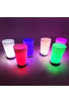 Glow Partisi Bardakları 6 Renk 6 Adet