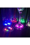 Işıklı Yapışkanlı Bardak Altı Aparatı Ledli 3 Modlu