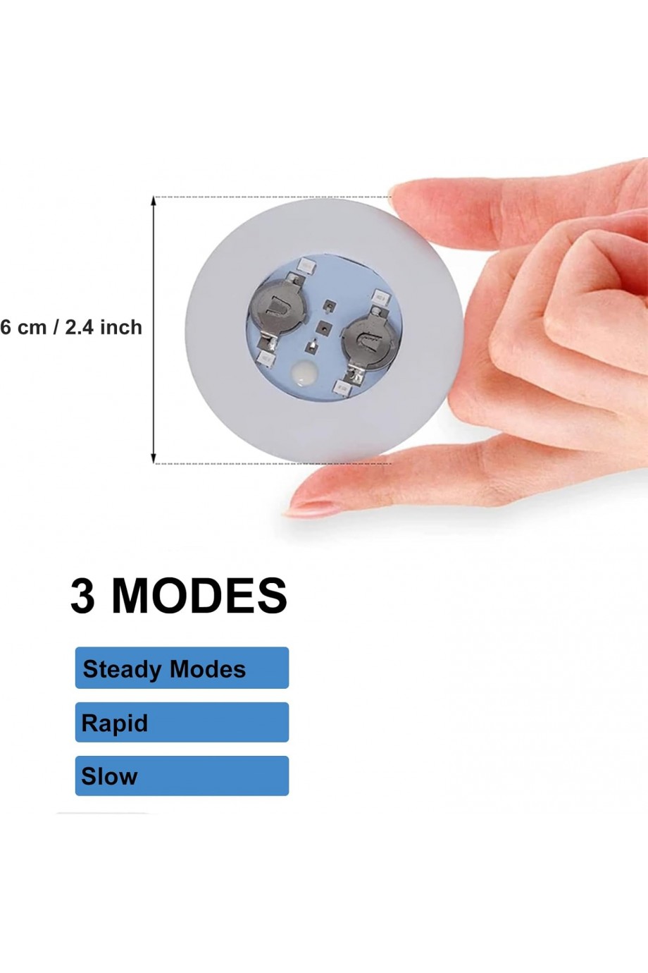 Işıklı Yapışkanlı Bardak Altı Aparatı Ledli 3 Modlu