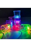 Renkli Led Parlayan Fiber Optik Glow Işıklı Bardak 1 Adet Renkli Led Parlayan Fiber Optik Glow Işıklı Bardak 1 Adet