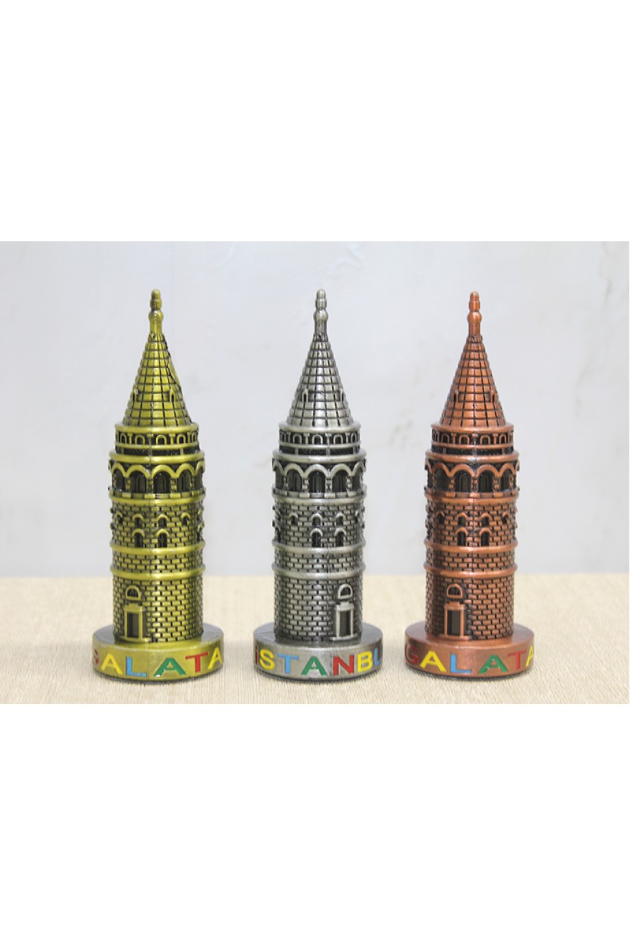 13 cm Metal Galata Kulesi 13 cm Metal Galata Kulesi