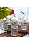 6'lı Kristal Meşrubat Bardağı 300 ml