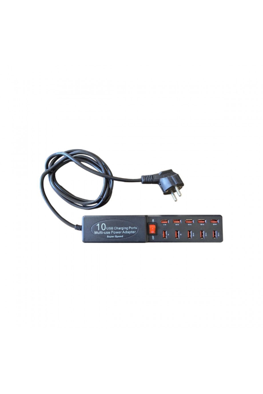 10 Portlu USB Şarj Adaptörü