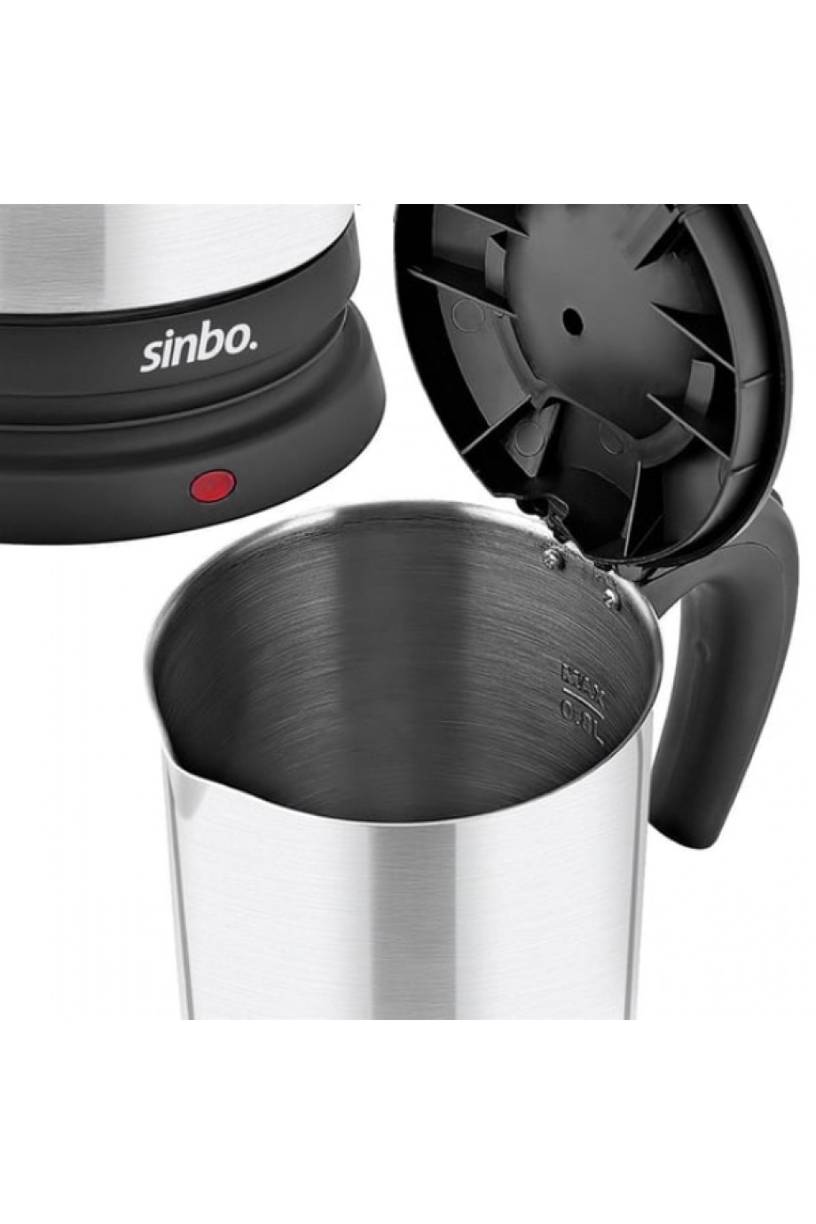 Sinbo Araç İçi Kettle Paslanmaz Çelik