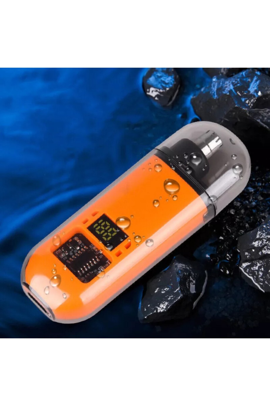 Cep Çakmak Model USB Şarjlı Burun Kulak Yanak Kıl Tüy Temizleme Makinesi