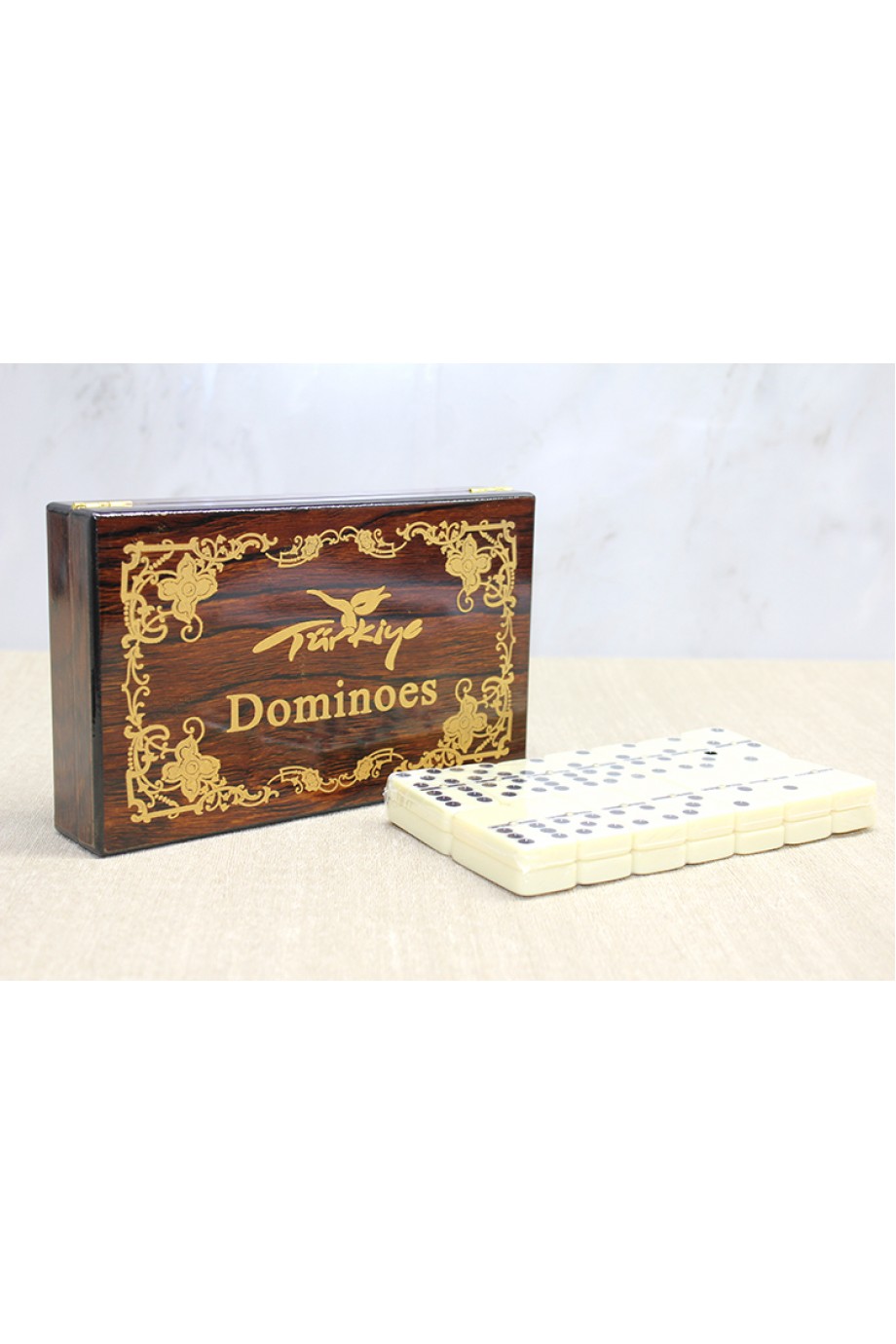 Ahşap Kutulu Domino Oyunu Model 3 Ahşap Kutulu Domino Oyunu Model 3
