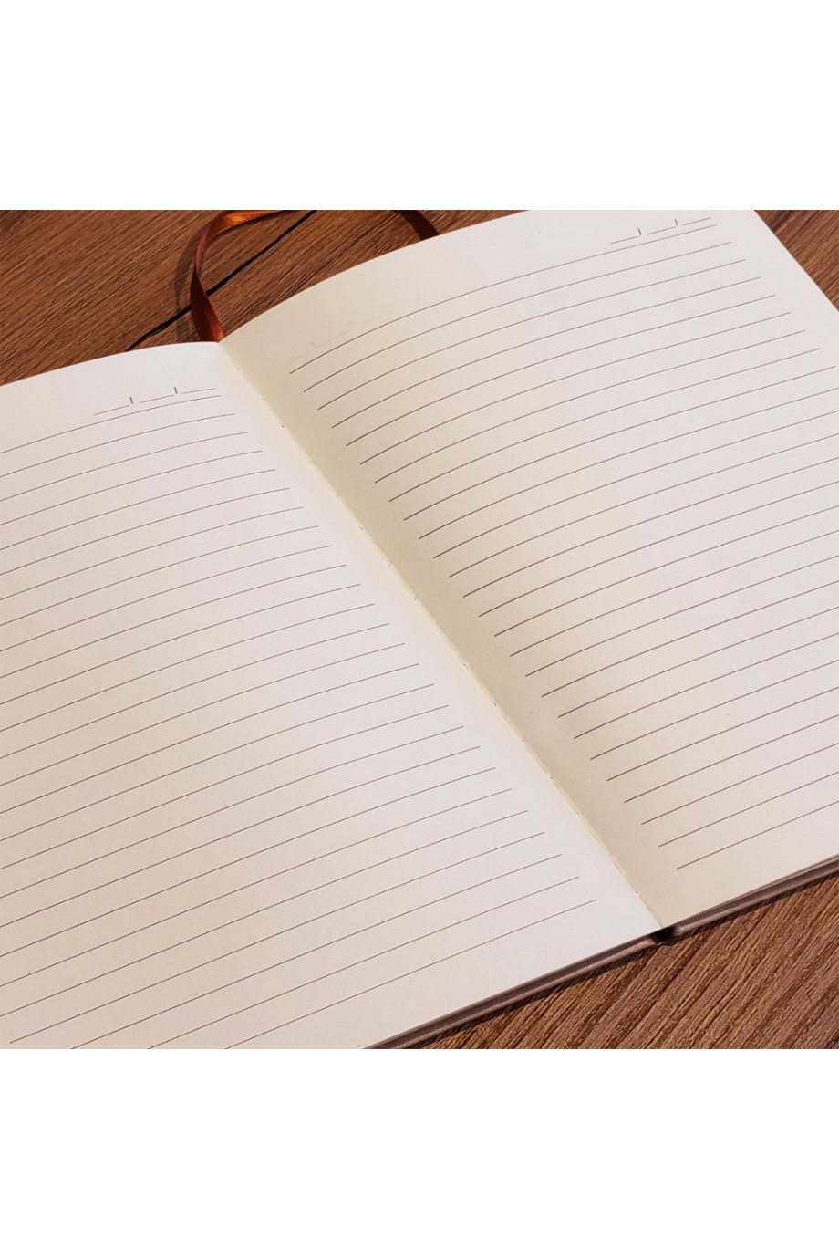 Somon Rengi Desenli Deri Defter Somon Rengi Desenli Deri Defter