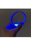 3 Modlu Pilli LED Işıklı Esnek Parti Bilekliği Mavi