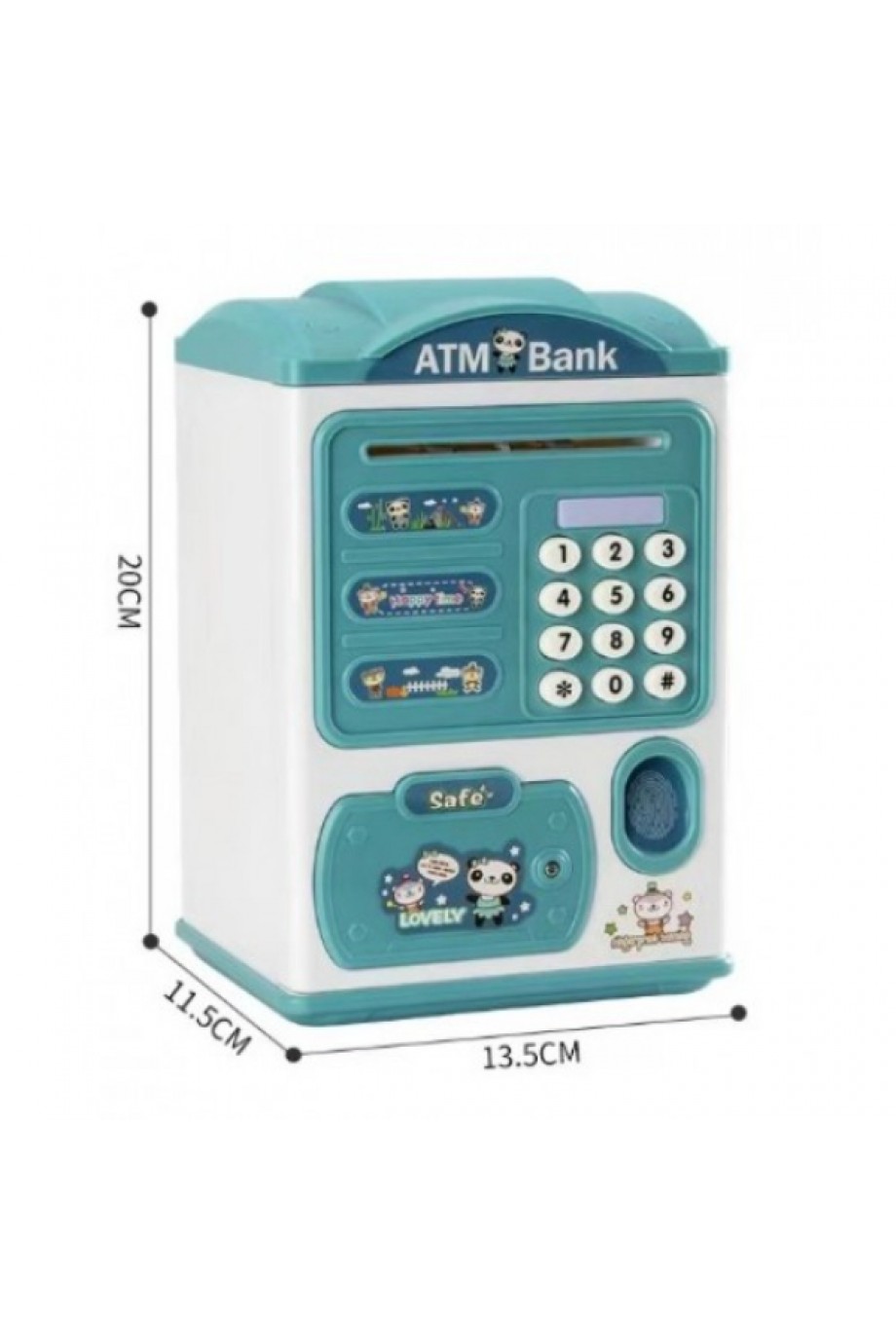 Parmak İzi ve Şifreli Elektronik ATM Kumbara Parmak İzi ve Şifreli Elektronik ATM Kumbara
