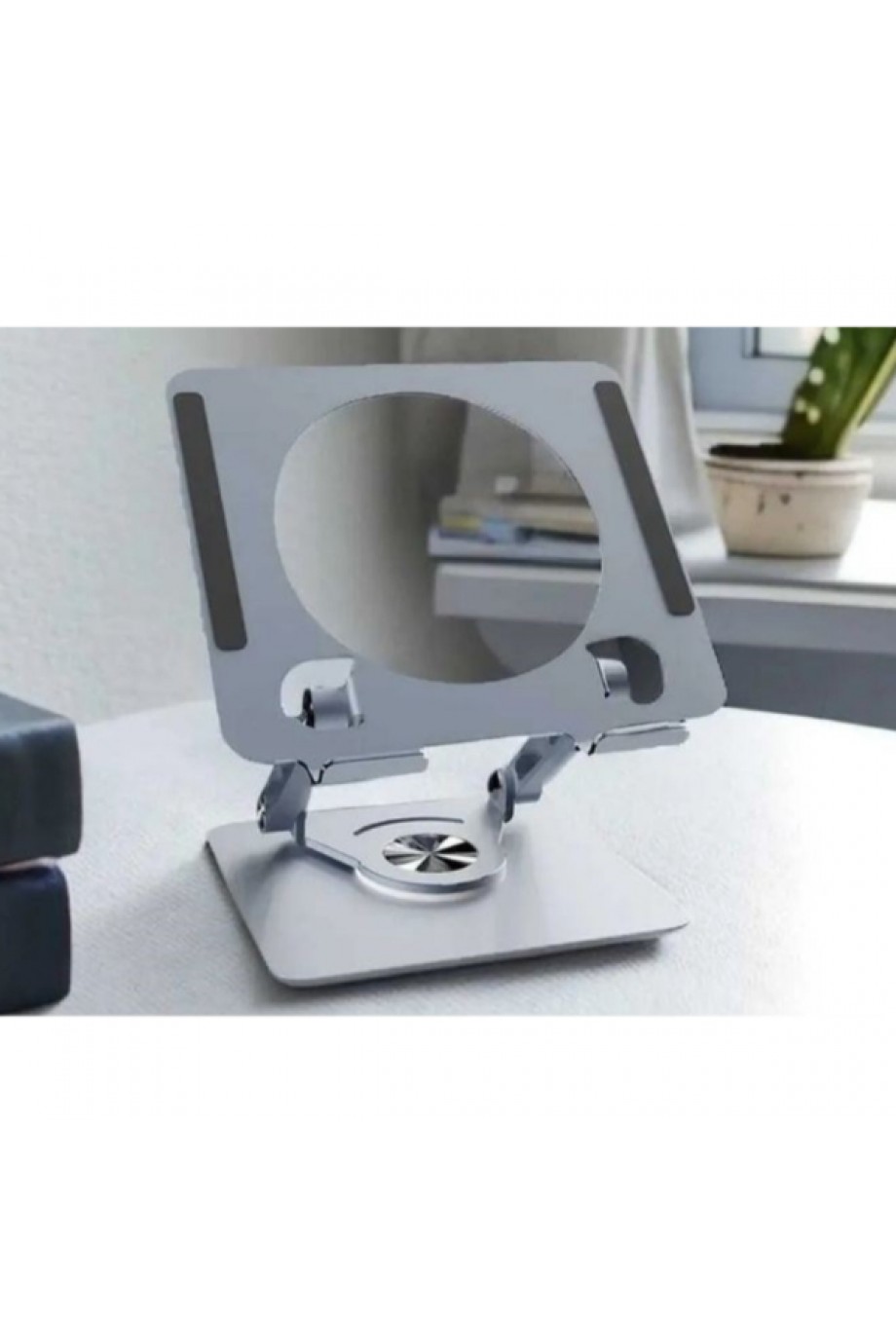 360 Derece Dönebilen Yükseltilmiş Masaüstü Ayarlanabilir Metal Tablet Standı
