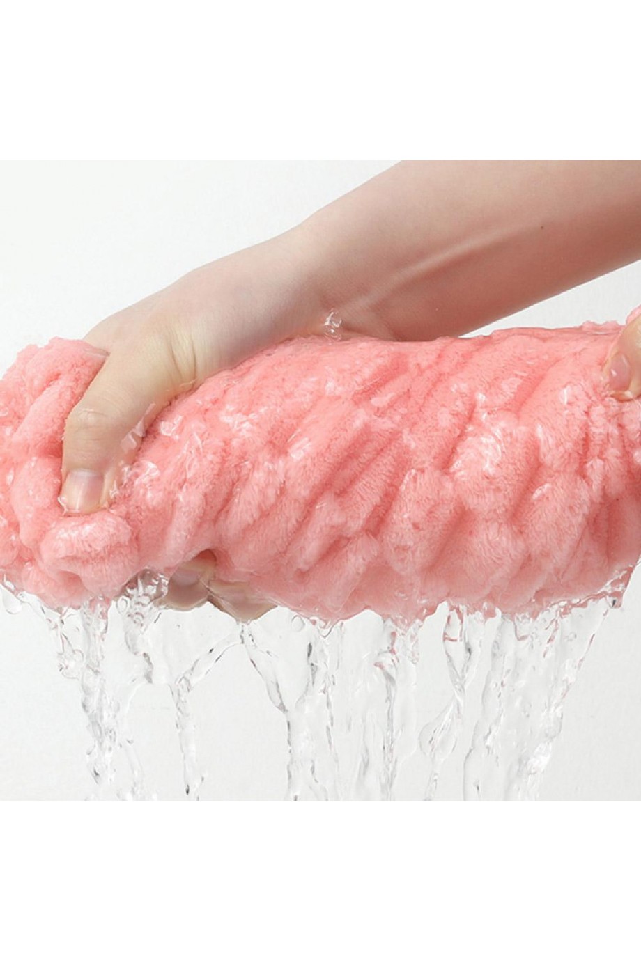 Mikrofiber Örgü Saç Kurutma Bone Havlu Mikrofiber Örgü Saç Kurutma Bone Havlu