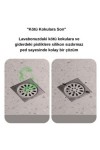 Koku Önleyici Silikon Gider Kapağı