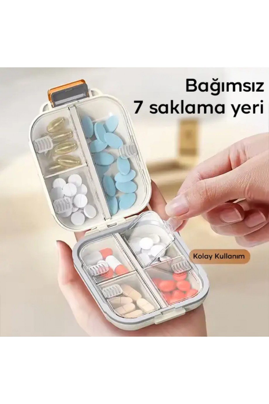 Çok Izgaralı İlaç Kutusu