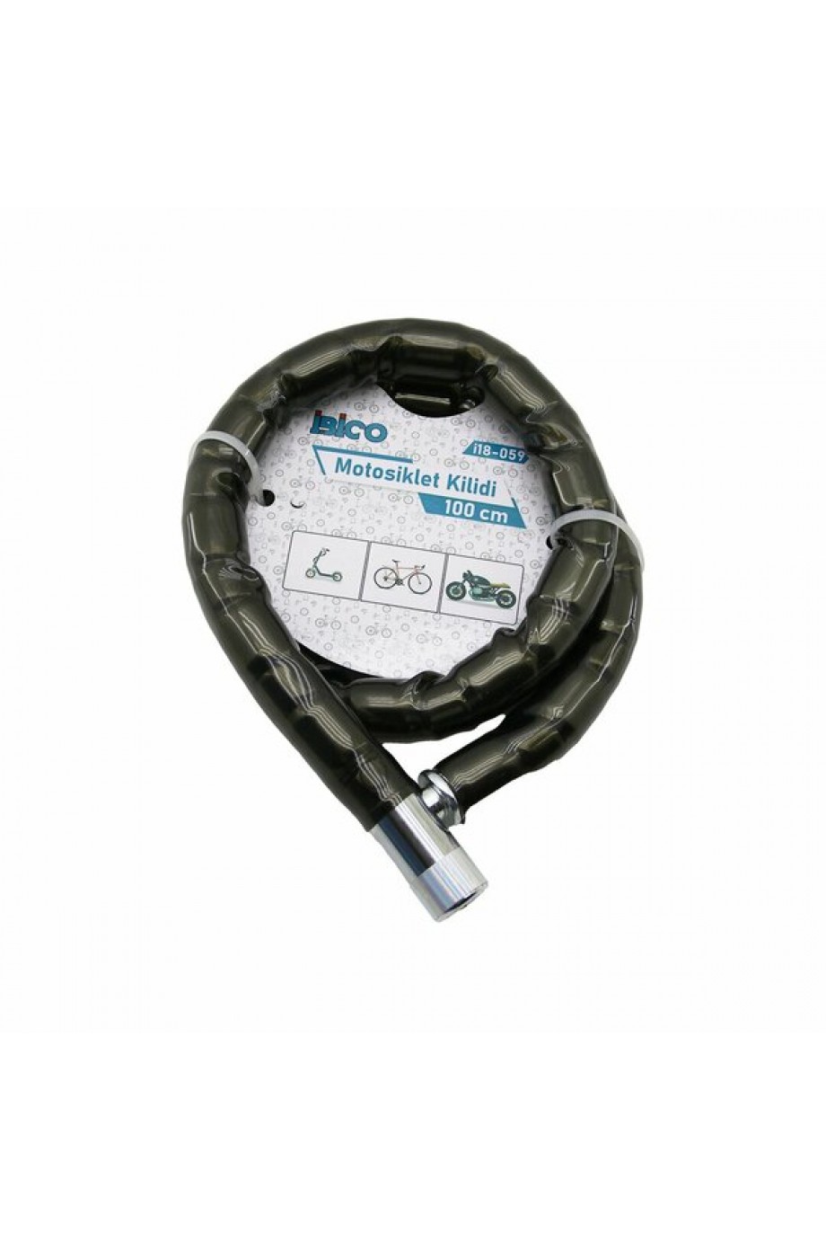 Motor Bisiklet Kilidi 22 mm x 100 cm
